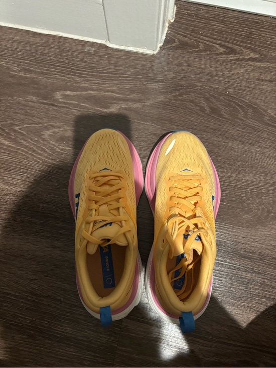 Hoka Shoes - Hoka Yellow and Pink Women’s Running Shoes